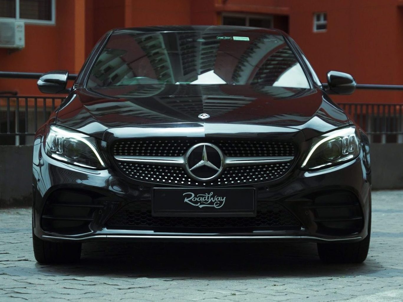 Mercedes Benz C 300 Obsidian Black luxury car