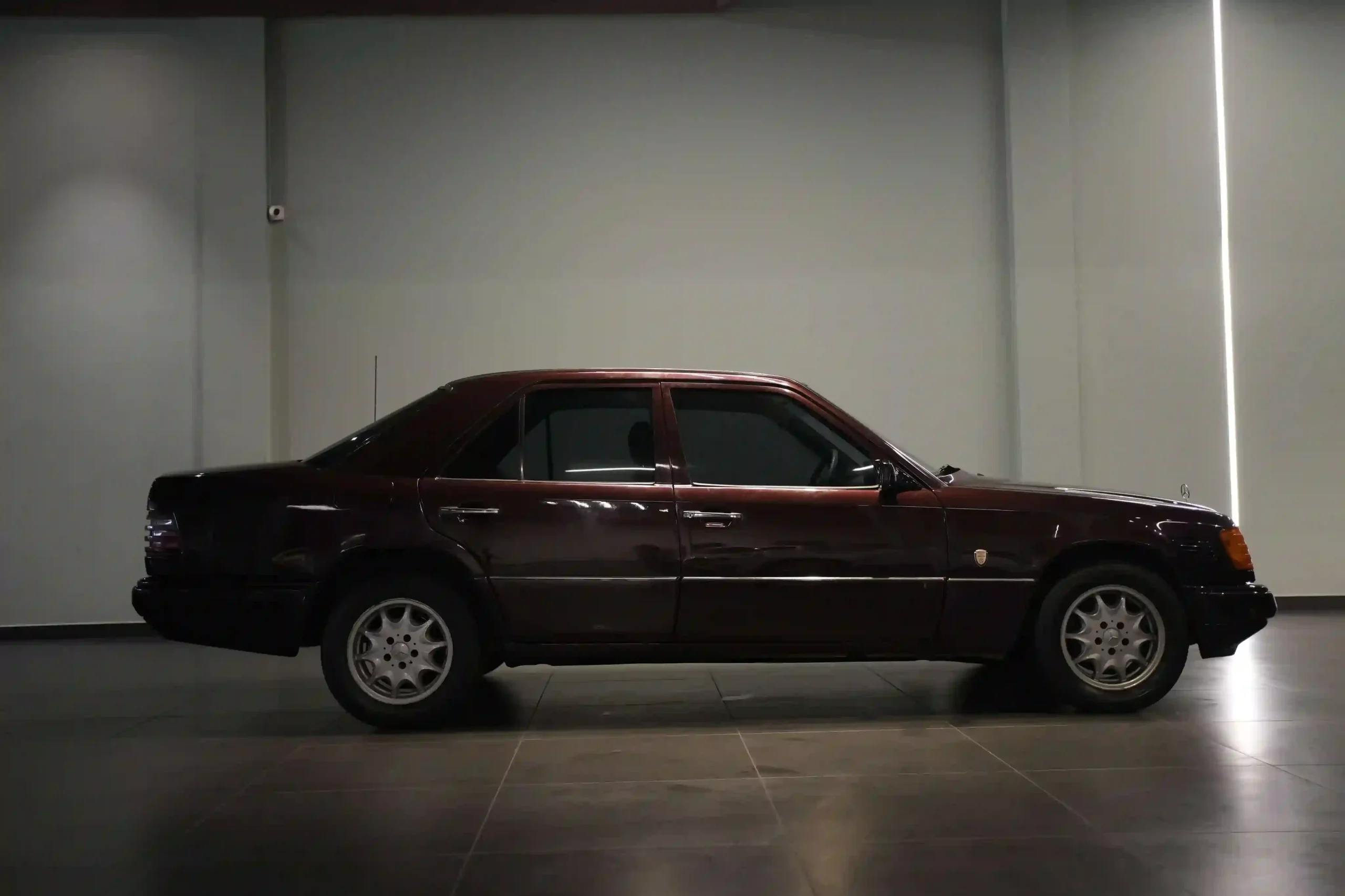 mercedes-benz-w124-in-kerala-side-view